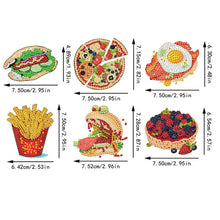 Load image into Gallery viewer, 6Pcs Diamond Painting Refrigerator Magnets Diamond Art Kits for Adults Beginners
