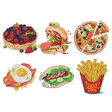 Load image into Gallery viewer, 6Pcs Diamond Painting Refrigerator Magnets Diamond Art Kits for Adults Beginners
