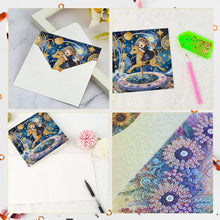 Load image into Gallery viewer, 6pcs Diamond Painting Greeting Cards DIY Diamond Art Cards for Adults (Dream)
