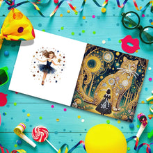 Load image into Gallery viewer, 6pcs Diamond Painting Greeting Cards DIY Diamond Art Cards for Adults (Dream)
