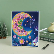 Load image into Gallery viewer, Snowman Special Shaped Diamond Painting Diary Book A5 Diamond Painting Notebooks
