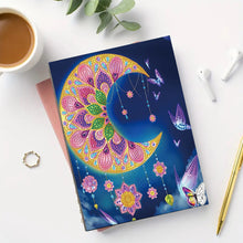 Load image into Gallery viewer, Snowman Special Shaped Diamond Painting Diary Book A5 Diamond Painting Notebooks
