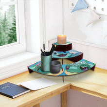Load image into Gallery viewer, 3 Tier Wood Turtle DIY Diamond Painting Storage Holder for Home Study Office
