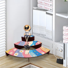 Load image into Gallery viewer, 3 Tier Wood Rainbow Daisy DIY Diamond Painting Storage Holder for Home Office
