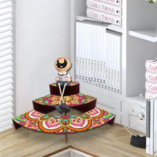 Load image into Gallery viewer, 3 Tier Wood Flowers DIY Diamond Painting Storage Holder for Home Study Office

