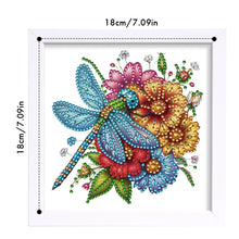 Load image into Gallery viewer, Diamond Painting - Partial Special Shaped - Dragonfly (18*18CM)
