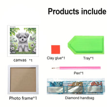 Load image into Gallery viewer, Diamond Painting - Partial Special Shaped - Puppy (18*18CM)
