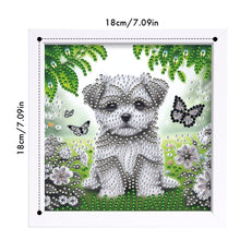 Load image into Gallery viewer, Diamond Painting - Partial Special Shaped - Puppy (18*18CM)
