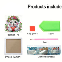 Load image into Gallery viewer, Diamond Painting - Partial Special Shaped - White Bear (18*18CM)
