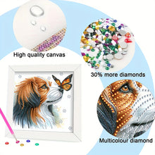 Load image into Gallery viewer, Diamond Painting - Partial Special Shaped - Puppy (18*18CM)
