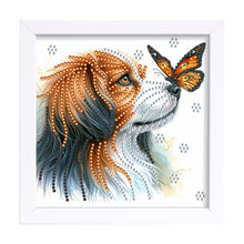 Load image into Gallery viewer, Diamond Painting - Partial Special Shaped - Puppy (18*18CM)
