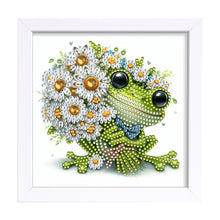 Load image into Gallery viewer, Diamond Painting - Partial Special Shaped - Frog (18*18CM)

