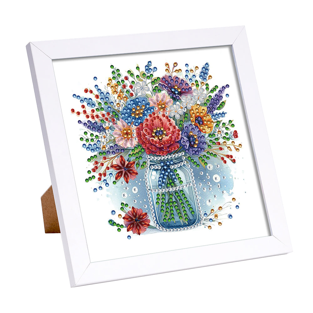Diamond Painting - Partial Special Shaped - Vase (18*18CM)