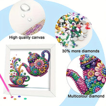 Load image into Gallery viewer, Diamond Painting - Partial Special Shaped - Mandala Teapot (18*18CM)
