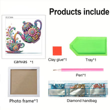 Load image into Gallery viewer, Diamond Painting - Partial Special Shaped - Mandala Teapot (18*18CM)

