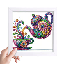 Load image into Gallery viewer, Diamond Painting - Partial Special Shaped - Mandala Teapot (18*18CM)
