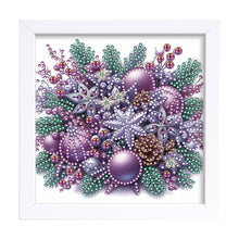 Load image into Gallery viewer, Diamond Painting - Partial Special Shaped - Christmas Decoration (18*18CM)
