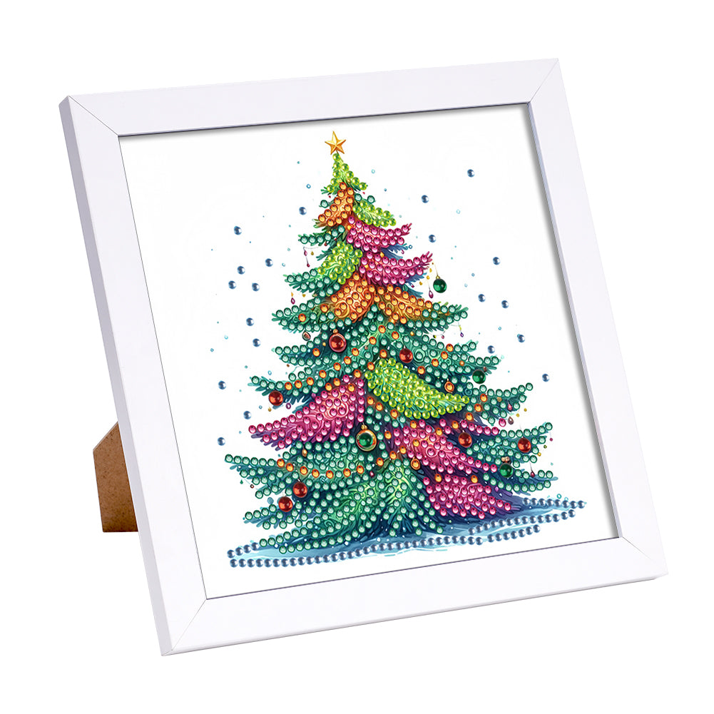 Diamond Painting - Partial Special Shaped - Christmas Tree (18*18CM)