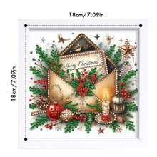 Load image into Gallery viewer, Diamond Painting - Partial Special Shaped - Christmas Letter (18*18CM)
