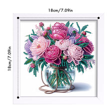 Load image into Gallery viewer, Diamond Painting - Partial Special Shaped - Flowers (18*18CM)
