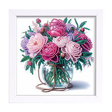 Load image into Gallery viewer, Diamond Painting - Partial Special Shaped - Flowers (18*18CM)
