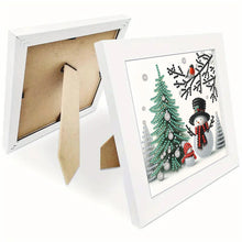 Load image into Gallery viewer, Diamond Painting - Partial Special Shaped - Christmas Snowman (18*18CM)
