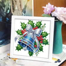 Load image into Gallery viewer, Diamond Painting - Partial Special Shaped - Christmas Bell (18*18CM)
