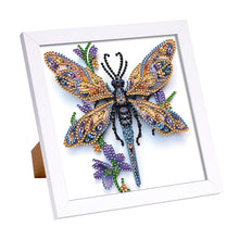 Load image into Gallery viewer, Diamond Painting - Partial Special Shaped - Dragonfly (18*18CM)
