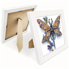 Load image into Gallery viewer, Diamond Painting - Partial Special Shaped - Dragonfly (18*18CM)
