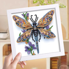 Load image into Gallery viewer, Diamond Painting - Partial Special Shaped - Dragonfly (18*18CM)
