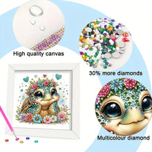 Load image into Gallery viewer, Diamond Painting - Partial Special Shaped - Turtle (18*18CM)
