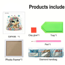 Load image into Gallery viewer, Diamond Painting - Partial Special Shaped - Turtle (18*18CM)
