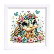 Load image into Gallery viewer, Diamond Painting - Partial Special Shaped - Turtle (18*18CM)
