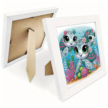 Load image into Gallery viewer, Diamond Painting - Partial Special Shaped - Three Turtles (18*18CM)
