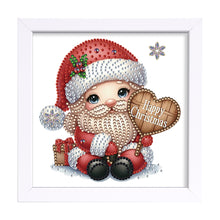 Load image into Gallery viewer, Diamond Painting - Partial Special Shaped - Santa Claus (18*18CM)
