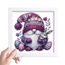 Load image into Gallery viewer, Diamond Painting - Partial Special Shaped - Sweater Gnome (18*18CM)
