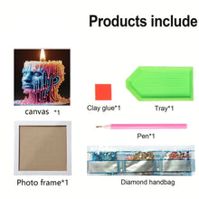 Load image into Gallery viewer, Diamond Painting - Partial Special Shaped - Candle (18*18CM)
