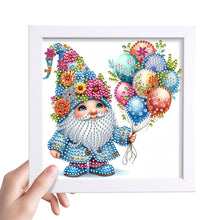 Load image into Gallery viewer, Diamond Painting - Partial Special Shaped - Balloon Gnome (18*18CM)

