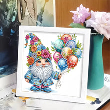 Load image into Gallery viewer, Diamond Painting - Partial Special Shaped - Balloon Gnome (18*18CM)
