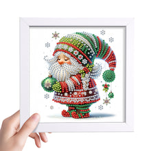 Load image into Gallery viewer, Diamond Painting - Partial Special Shaped - Christmas Gnome (18*18CM)
