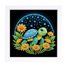 Load image into Gallery viewer, Diamond Painting - Partial Special Shaped - Turtle (18*18CM)
