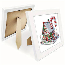 Load image into Gallery viewer, Diamond Painting - Partial Special Shaped - Christmas Candy House (18*18CM)
