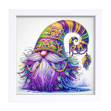 Load image into Gallery viewer, Diamond Painting - Partial Special Shaped - Bearded Gnome (18*18CM)
