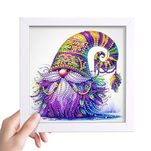 Load image into Gallery viewer, Diamond Painting - Partial Special Shaped - Bearded Gnome (18*18CM)
