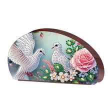 Load image into Gallery viewer, Wooden Animals DIY Rhinestones Storage Holder Diamond Painting Organizer Rack
