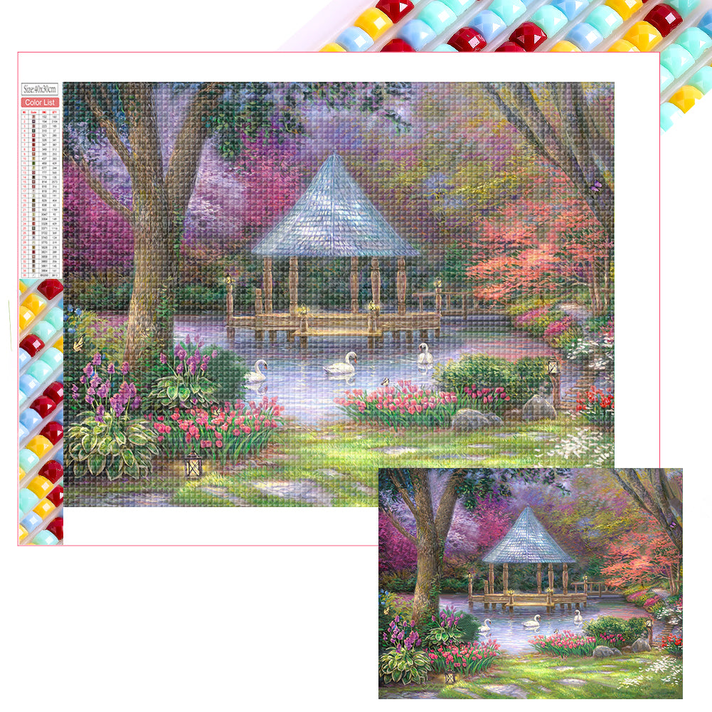 Diamond Painting - Full Square - Rural House (40*30CM)