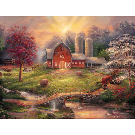 Diamond Painting - Full Square - Rural House (40*30CM)