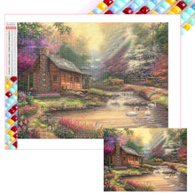Load image into Gallery viewer, Diamond Painting - Full Square - Rural House (40*30CM)

