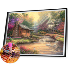 Load image into Gallery viewer, Diamond Painting - Full Square - Rural House (40*30CM)
