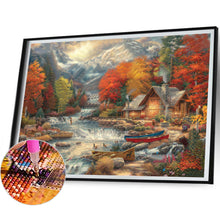 Load image into Gallery viewer, Diamond Painting - Full Square - Rural House (40*30CM)

